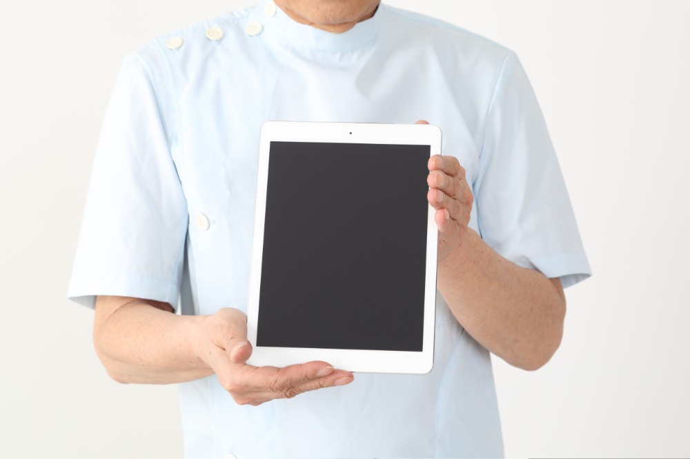 iPadによる説明
